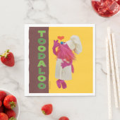 Serviette En Papier Camion fourré de Cookie Monster | Toodaloo (En situation)