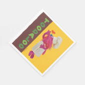 Serviette En Papier Camion fourré de Cookie Monster | Toodaloo (Coin)