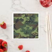 Serviette En Papier Camion militaire de Green Forest (En situation)