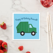 Serviette En Papier Camions fête d'anniversaire (En situation)