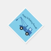 Serviette En Papier Camions Voitures Cute 1er Anniversaire Thème de fê (Coin)