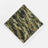 Serviette En Papier Camo (Coin)