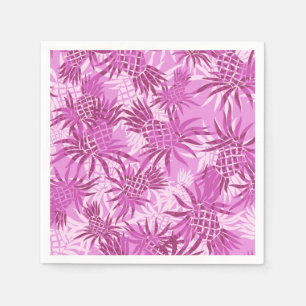 Serviette En Papier Camo d'ananas Hawaiian Tropical