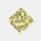 Serviette En Papier Camo d'ananas Hawaiian Tropical (Coin)