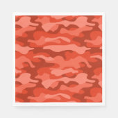 Serviette En Papier Camo monochrome Soda orange (Devant)