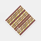 Serviette En Papier Camo Stripe Birthday Party  (Coin)