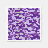 Serviette En Papier Camo violet (Devant)