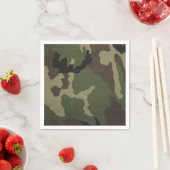 Serviette En Papier Camouflage 1 (En situation)