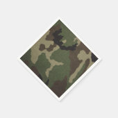 Serviette En Papier Camouflage 1 (Coin)