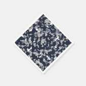 Serviette En Papier Camouflage blanc gris bleu Camo Motif Party (Coin)