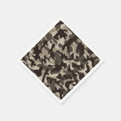Serviette En Papier Camouflage du quartier fermé (Coin)