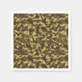 Serviette En Papier Camouflage en cascade (Devant)