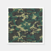 Serviette En Papier Camouflage militaire (Devant)