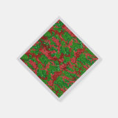 Serviette En Papier Camouflage Parties scintillant Haus De Camo Xmas (Coin)