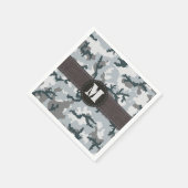 Serviette En Papier Camouflage urbain (Coin)