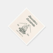Serviette En Papier Camp Bachelorette (Coin)