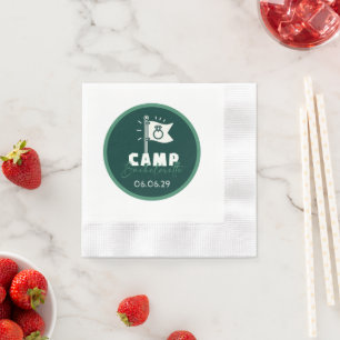 Serviette En Papier Camp Bachelorette