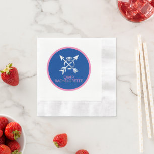 Serviette En Papier Camp Bachelorette