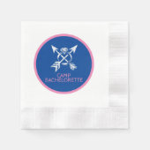 Serviette En Papier Camp Bachelorette (Devant)