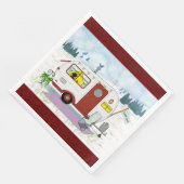 Serviette En Papier Camp Chic Papier Napkin (Coin)