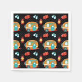 Serviette En Papier Camp d'été - choisissez votre couleur arrière - pl (Devant)