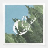 Serviette En Papier Camp Shattuck - Papier Napkins (Devant)