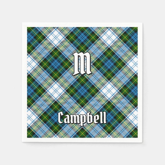 Serviette En Papier Campbell Dress Tartan (Devant)
