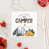 Serviette En Papier Camper | Baby shower rustique (En situation)