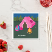 Serviette En Papier Camping (En situation)