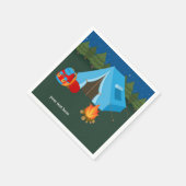 Serviette En Papier Camping (Coin)