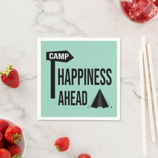 Serviette En Papier Camping cool (En situation)