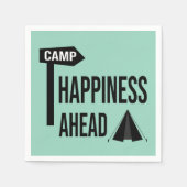 Serviette En Papier Camping cool (Devant)