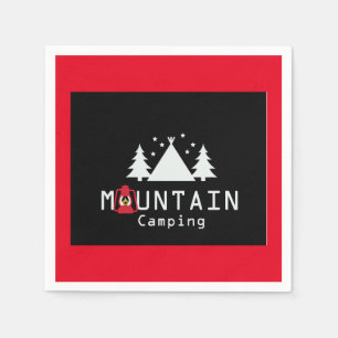 Serviette En Papier camping de montagne