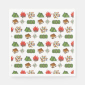 Serviette En Papier Camping d'été Compass Camping S'mores Tente Trailm (Devant)