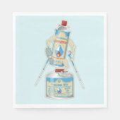 Serviette En Papier Camping gaz caniseurs drôle randonnée (Devant)