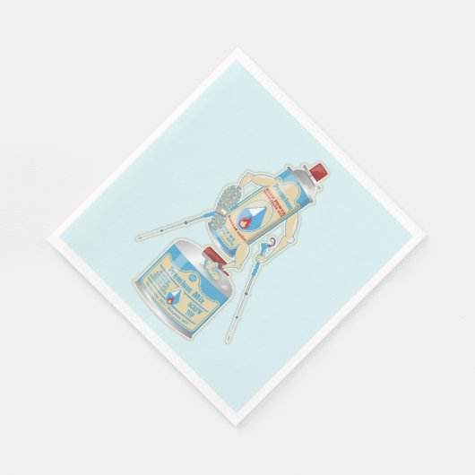 Serviette En Papier Camping gaz caniseurs drôle randonnée (Coin)