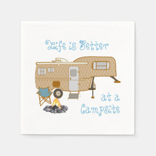 Serviette En Papier Camping Vie dire 5e roue RV Camper
