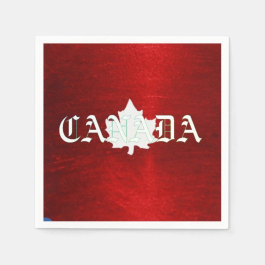 SERVIETTE EN PAPIER CANADA (Devant)