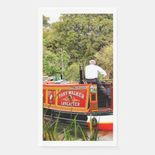 SERVIETTE EN PAPIER CANAL NARROWBOATS