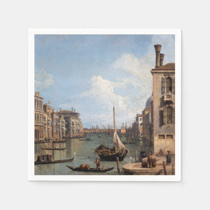 Serviette En Papier Canaletto Vue sur le Grand Canal