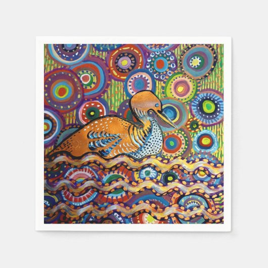 Serviette En Papier canard (Devant)