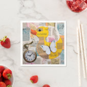 Serviette en papier Canard (En situation)