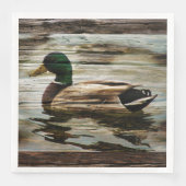 Serviette En Papier Canard colvert (Devant)