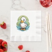 Serviette En Papier canard-colvert (En situation)