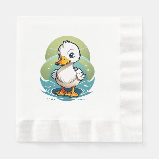 Serviette En Papier canard-colvert (Devant)