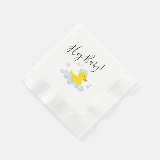 Serviette En Papier Canard en caoutchouc (Coin)