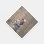 Serviette En Papier Canard mandarin (Coin)