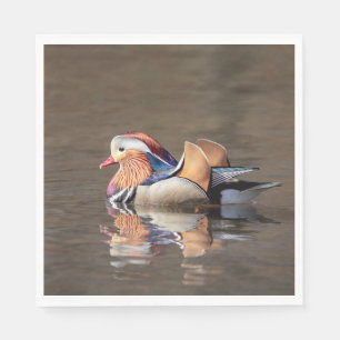Serviette En Papier Canard mandarin