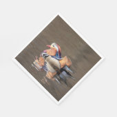 Serviette En Papier Canard mandarin (Coin)