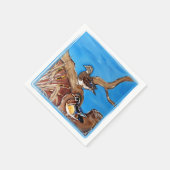 Serviette En Papier Canards branchus (Coin)